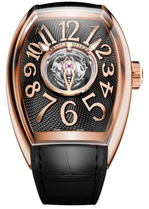 Best FRANCK MULLER CX 40 Rose Gold Grand Central Tourbillon CX 40 T CTR 5N TT NR BR Replica Watch